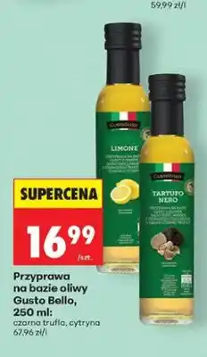 Biedronka Przyprawa na bazie oliwy Gusto Bello czarna trufla oferta