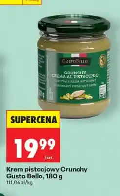 Biedronka Krem pistacjowy Crunchy Gusto Bello oferta
