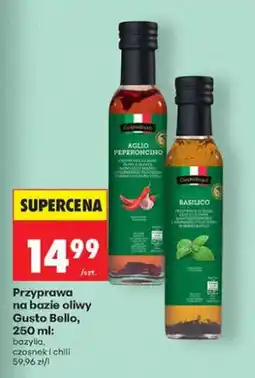 Biedronka Przyprawa na bazie oliwy Gusto Bello bazylia oferta
