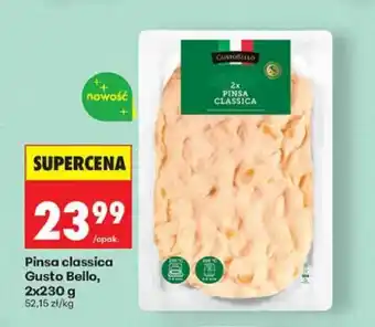 Biedronka Pinsa classica Gusto Bello oferta