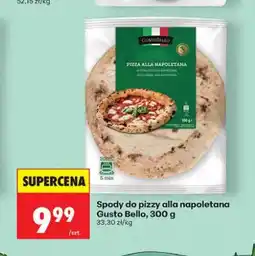 Biedronka Spody do pizzy alla napoletana Gusto Bello oferta