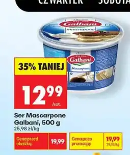 Biedronka Ser Mascarpone Galbani oferta