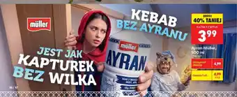 Biedronka Ayran Müller oferta