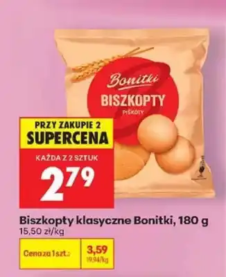 Biedronka Biszkopty klasyczne Bonitki oferta
