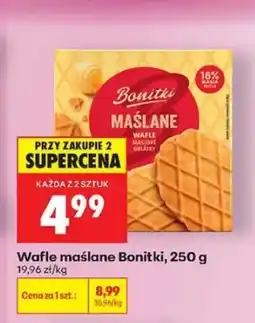 Biedronka Wafle maślane Bonitki oferta