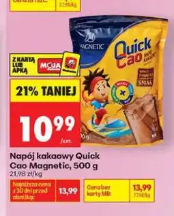 Biedronka Napój kakaowy Quick Cao Magnetic oferta
