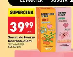 Biedronka Serum do twarzy rozjaśniające Dearboo Vita C Hyaluronic oferta