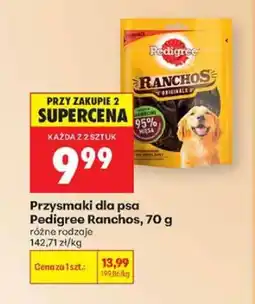 Biedronka Przysmaki dla psa Pedigree Ranchos oferta