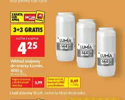 Biedronka Wkład olejowy do zniczy Lumia oferta