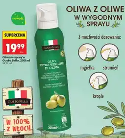 Biedronka Oliwa z oliwek w sprayu Gusto Bello oferta