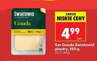 Biedronka Ser Gouda Światowid plastry oferta