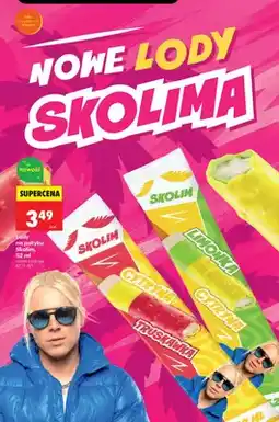 Biedronka Lody na patyku Skolim Cytryna Truskawka oferta