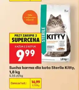 Biedronka Sucha karma dla kota Sterile Kitty oferta