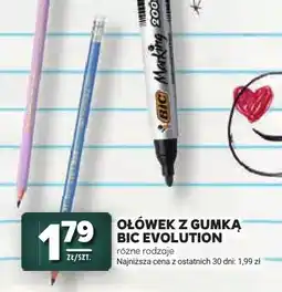 Stokrotka Ołówek z gumką BIC Evolution oferta