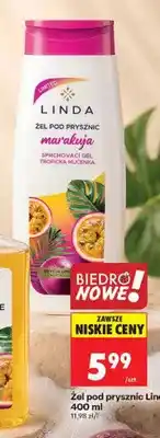 Biedronka Żel pod prysznic Linda marakuja oferta