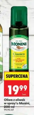 Biedronka Oliwa z oliwek w sprayu Monini Classico oferta