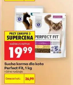 Biedronka Sucha karma dla kota Perfect Fit oferta