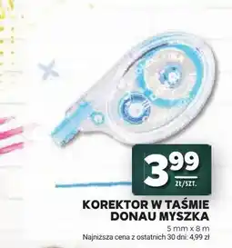 Stokrotka Korektor w taśmie Donau Myszka 5 mm x 8 m oferta