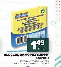 Stokrotka Bloczek samoprzylepny Donau 76x76 mm oferta