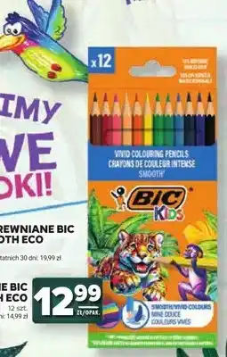 Stokrotka Kredki drewniane BIC Kids Smooth Eco oferta