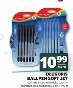 Stokrotka Długopis Ballpen Soft Jet niebieski KEYROAD oferta