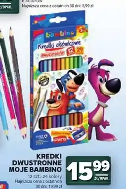 Stokrotka Kredki dwustronne Moje Bambino oferta
