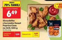 Biedronka Skrzydełka z kurczaka Sweet Paprica Czas na Grill oferta