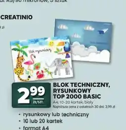 Stokrotka Blok techniczny TOP 2000 Basic A4 oferta