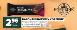 Stokrotka Baton Piernikowy Kopernik owocowy w czekoladzie oferta