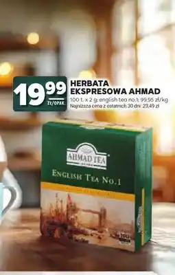 Stokrotka Herbata ekspresowa Ahmad Tea English Tea No. 1 oferta