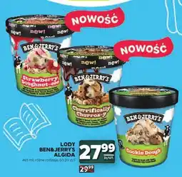 Stokrotka Lody Ben & Jerry's Strawberry Doughnut-eee oferta