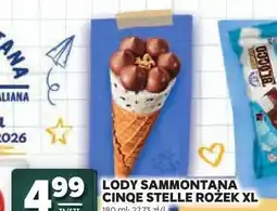Stokrotka Lody rożek Sammontana Cinque Stelle XL oferta