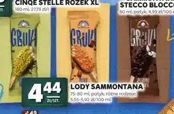 Stokrotka Lody na patyku Sammontana Gruvi Pistacchio oferta
