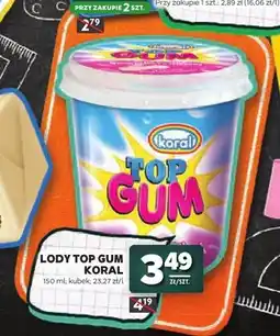 Stokrotka Lody Top Gum Koral oferta
