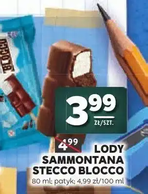 Stokrotka Lody na patyku Sammontana Stecco Blocco oferta