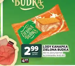 Stokrotka Lody kanapka Zielona Budka słony karmel ze śmietanką oferta