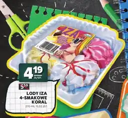 Stokrotka Lody Iza 4-smakowe Koral oferta