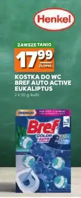 Stokrotka Kostka do WC Bref Auto Active Eukaliptus 2-pak oferta