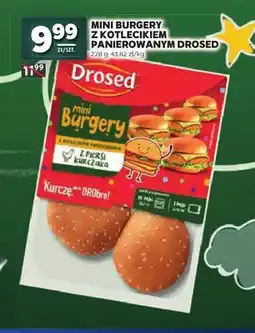Stokrotka Mini burgery z kotlecikiem panierowanym Drosed oferta