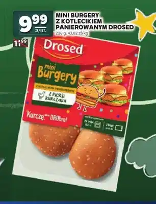 Stokrotka Mini burgery z kotlecikiem panierowanym Drosed oferta