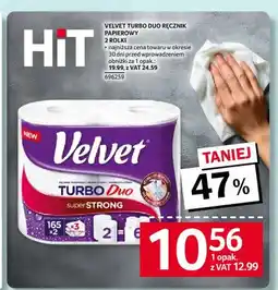 Selgros Ręcznik papierowy Velvet Turbo Duo oferta