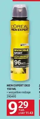 Selgros Dezodorant męski L'Oreal Men Expert Invincible Sport oferta