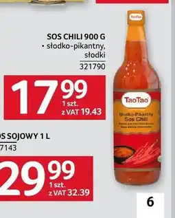 Selgros Sos chili słodki TaoTao oferta