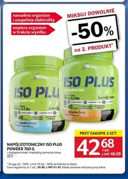 Selgros Napój izotoniczny Olimp Iso Plus Powder o smaku tropikalnym oferta