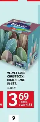 Selgros Chusteczki higieniczne Velvet Cube oferta