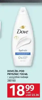 Selgros Żel pod prysznic Dove Hydrate oferta