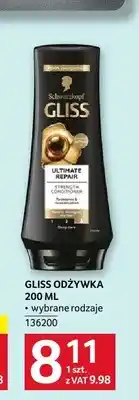 Selgros Odżywka do włosów Gliss Ultimate Repair oferta