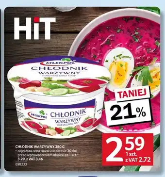 Selgros Chłodnik warzywny Mlekpol oferta