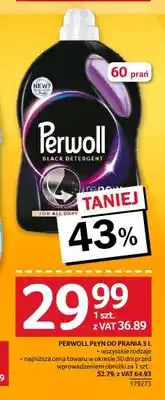 Selgros Płyn do prania Perwoll Black oferta