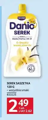 Selgros Serek homogenizowany Danio o smaku waniliowym oferta